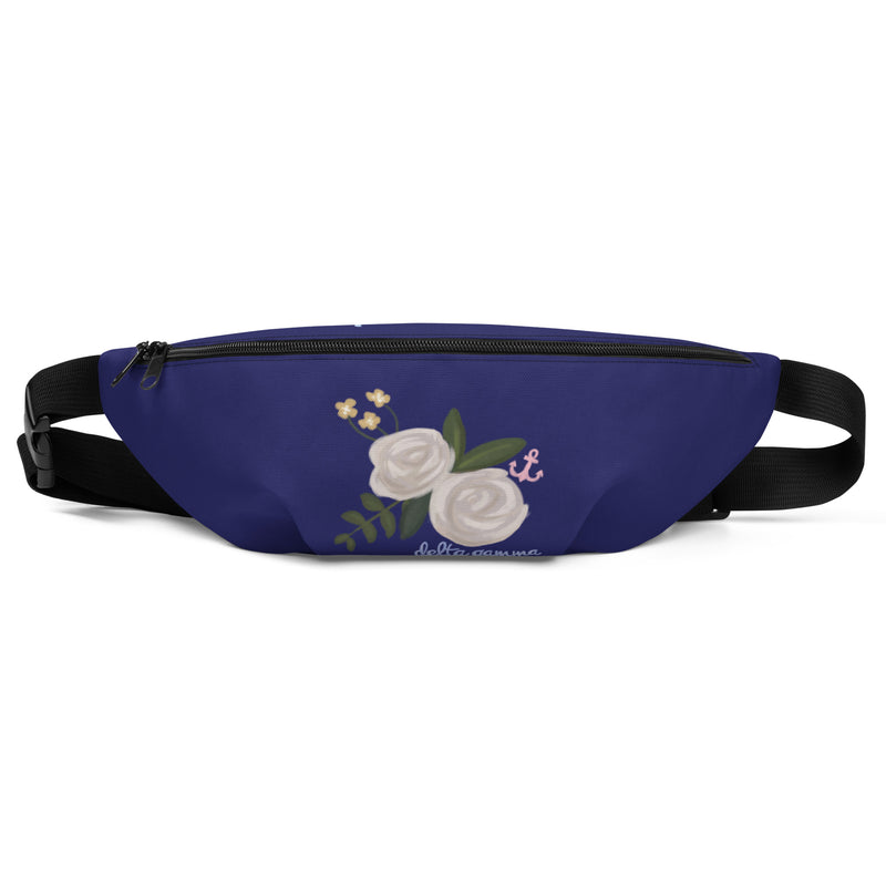 Front of Delta Gamma Fanny Pack that makes a great graduation gift