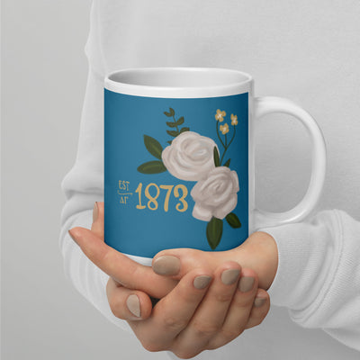 Delta Gamma Sorority Mug with 1873 design in 20 oz size