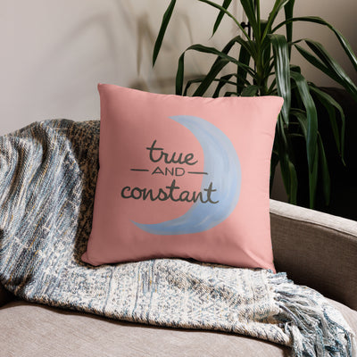 Gamma Phi Beta Sorority Pillow in 22" x 22" size with True and Constant design
