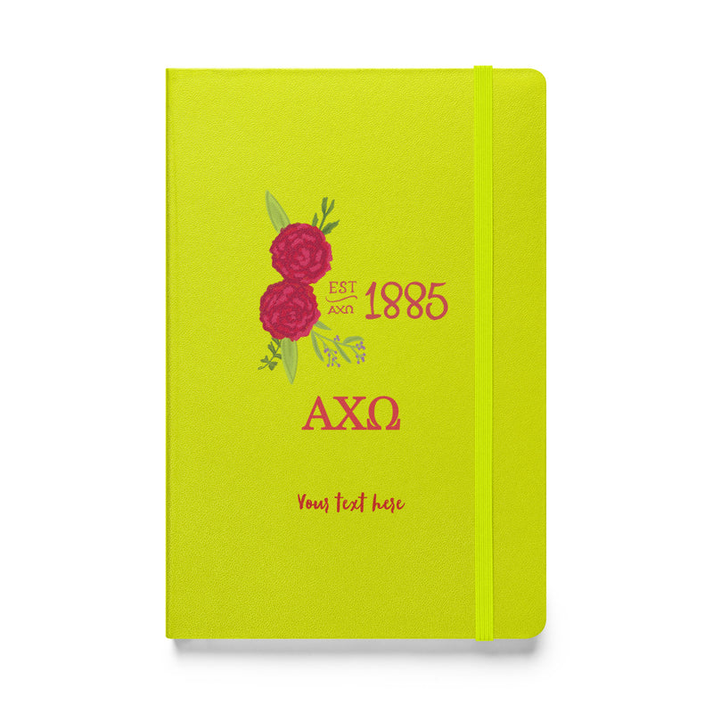 AXO 1885 Hardcover Journal in Neon Yellow