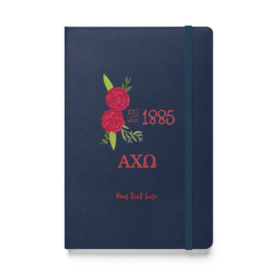 AXO 1885 Hardcover Journal in Navy Blue