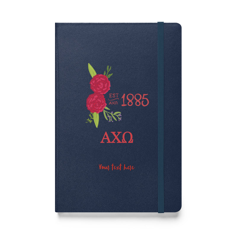 AXO 1885 Hardcover Journal in Navy Blue