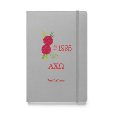 AXO 1885 Hardcover Journal in Silver