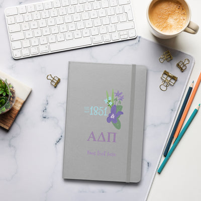 ADII 1851 Personalized Hardcover Journal in silver