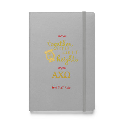 AXO Together Let Us Seek the Heights Journal in Silver