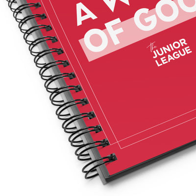 Junior League Developing Women Spiral Notebook in detail view