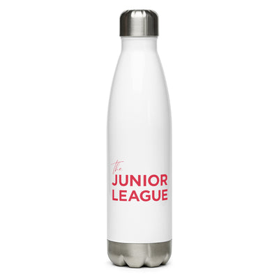 Junior League Double Design Stainless Steel Water Bottle showing design on other side