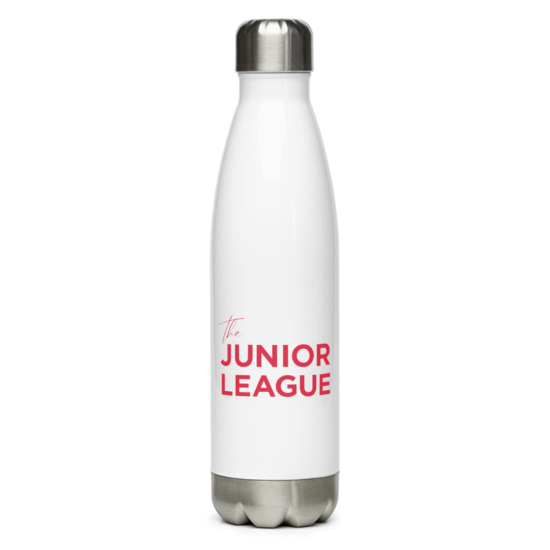 Junior League Double Design Stainless Steel Water Bottle showing design on other side