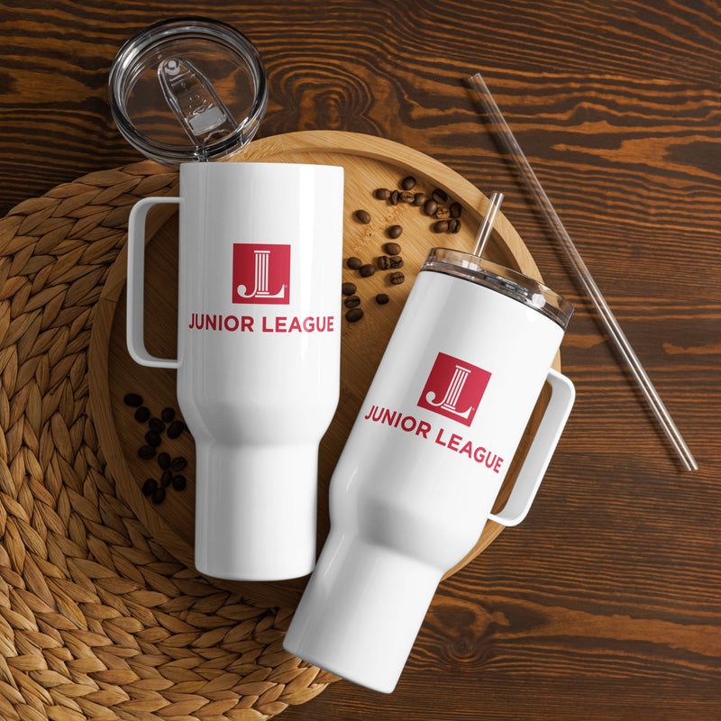 Junior League Logo Insulated Travel Mug in 40 oz size