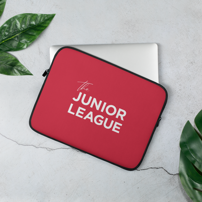 Junior League Red Laptop Sleeve