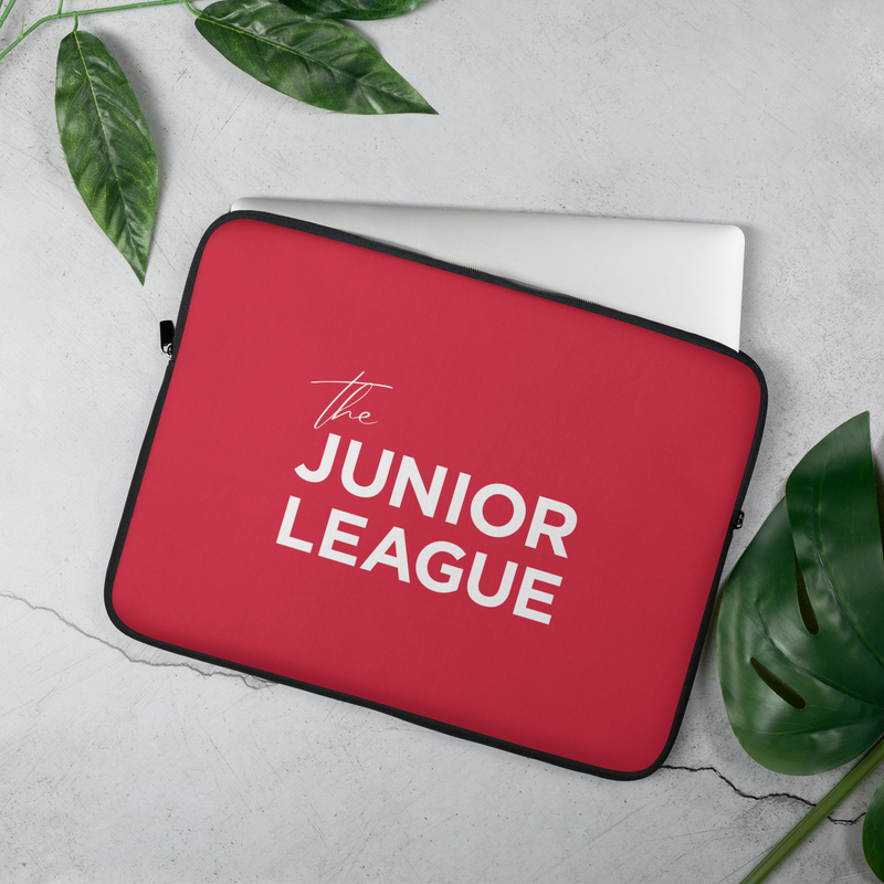 Junior League Red Laptop Sleeve