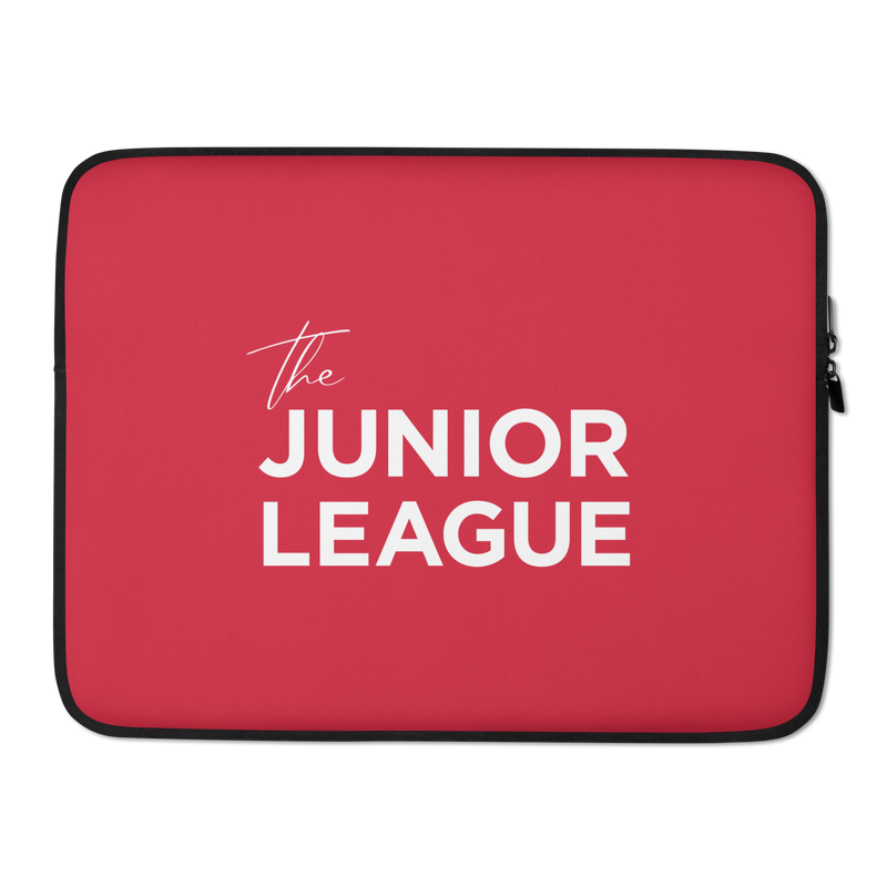 Junior League Red Laptop Sleeve