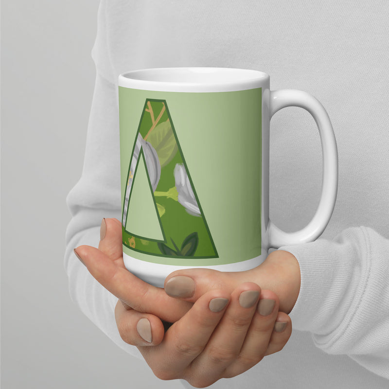 Kappa Delta Letters Mug shown in model&
