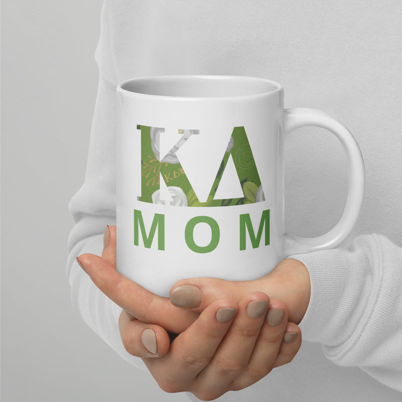 Kappa Delta Double-Sided Mothers Day 20 oz Mug shown in model&