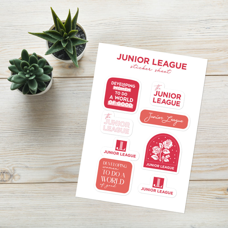 The Junior League Variety Sticker Sheet