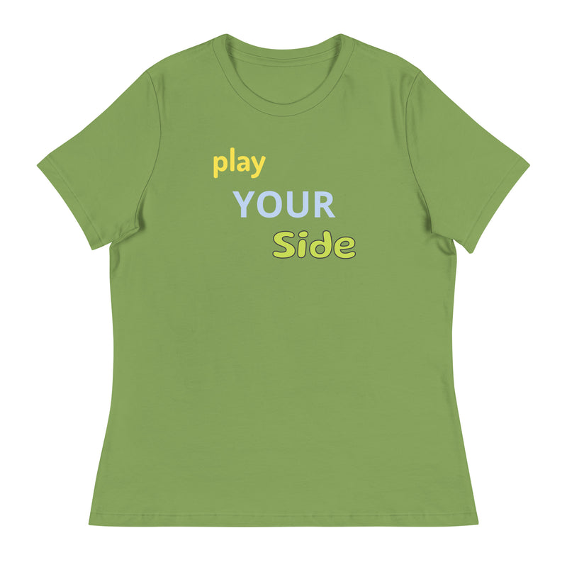 play your side t-shirt for pickleball in green