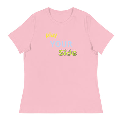 play your side t-shirt for Pickleball in pink