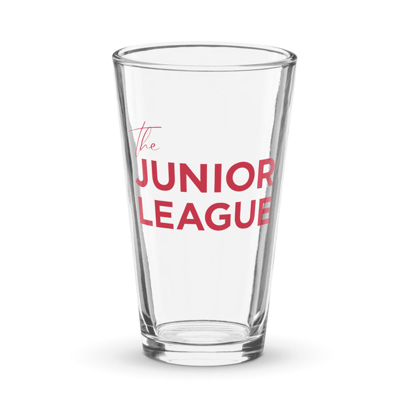 Junior League Shaker 16 oz Pint glass