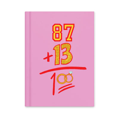 Taylor's Rings Pink Hardcover Journal