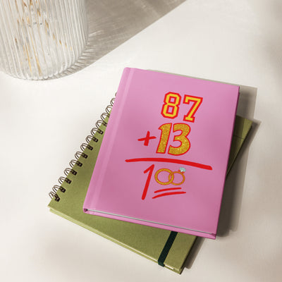 Taylor's Rings Pink Hardcover Journal