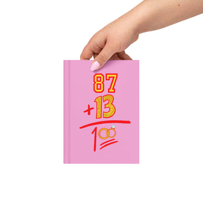 Taylor's Rings Pink Hardcover Journal