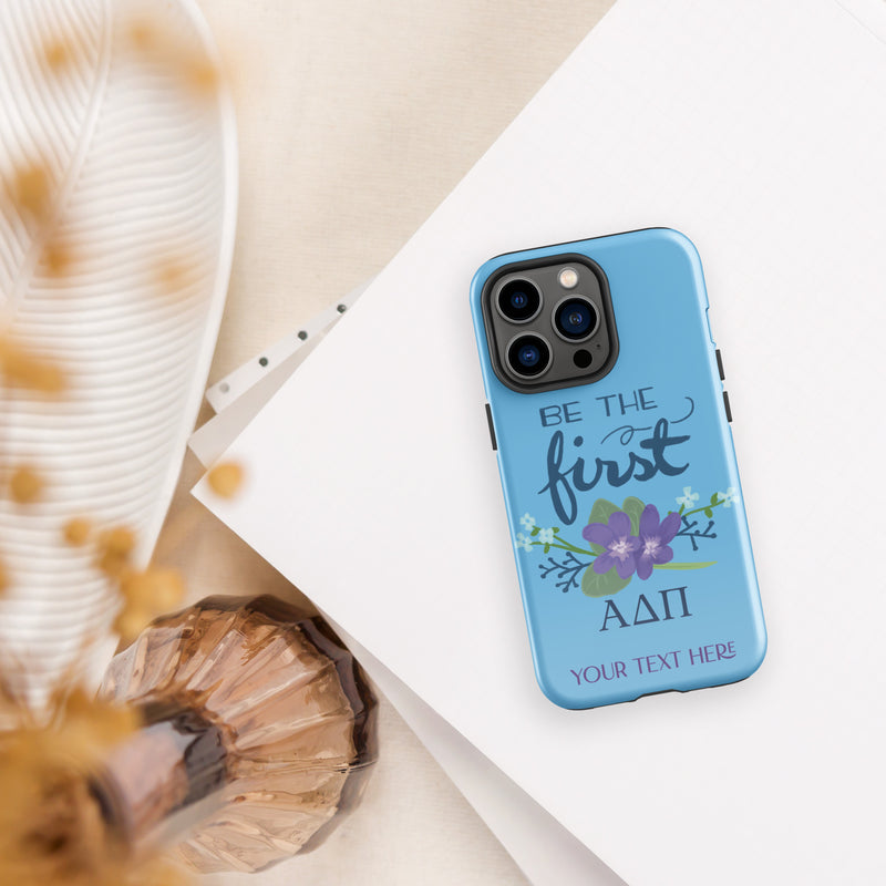 ADII Be The First Azure Blue Tough iPhone 13 Pro glossy  Case