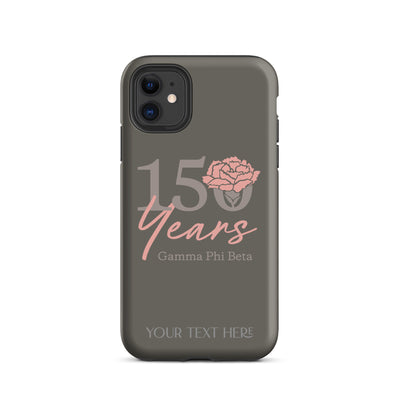G Phi 150th Anniversary Tough Case for iPhone®11  in brownstone