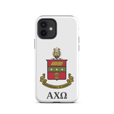 Alpha Chi Coat of Arms Tough Case for iPhone® 12 