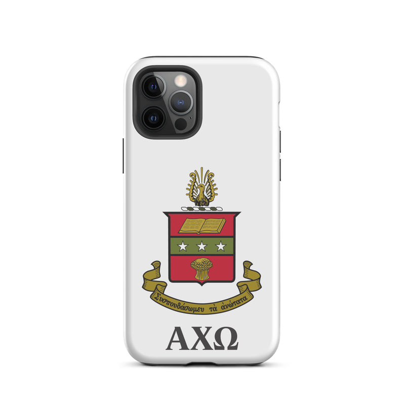 Alpha Chi Coat of Arms Tough Case for iPhone® 12 Pro