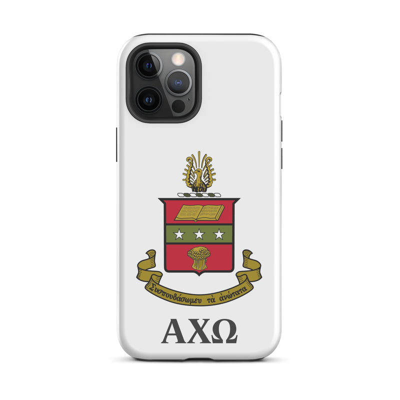 Alpha Chi Coat of Arms Tough Case for iPhone® 12 Pro Max