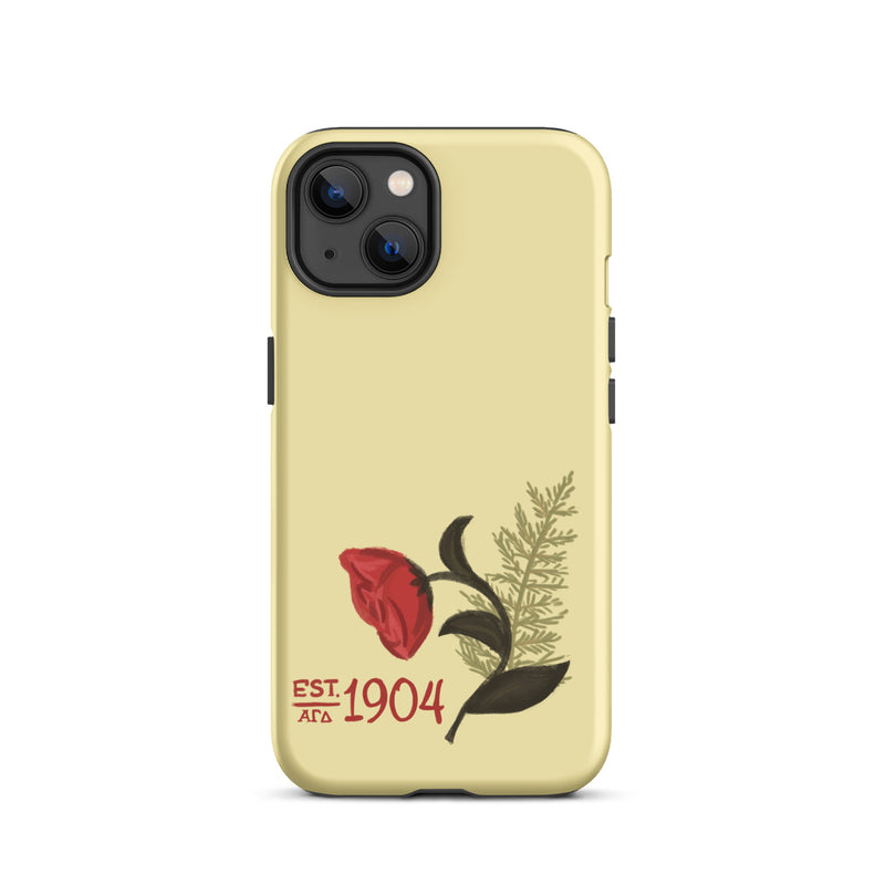 Alpha Gamma Delta 1904 Tough Case for iPhone® 13