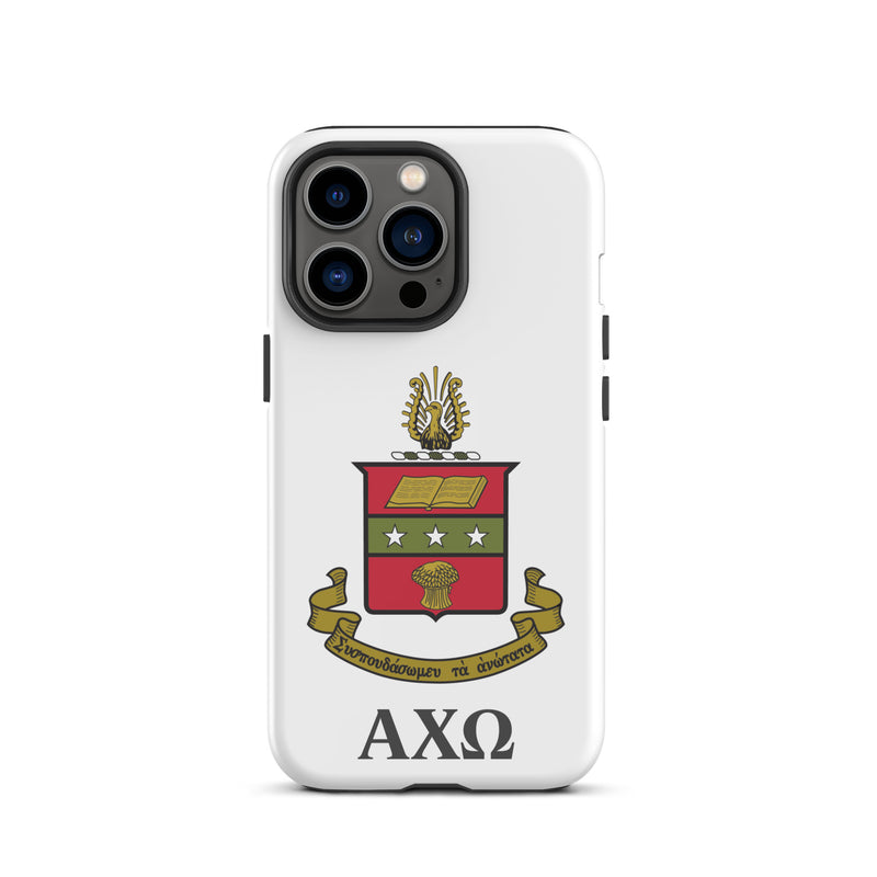 Alpha Chi Coat of Arms Tough Case for iPhone® 13 Pro