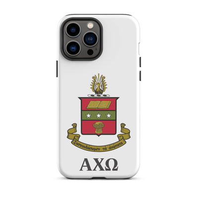 Alpha Chi Coat of Arms Tough Case for iPhone® 13 Pro Max