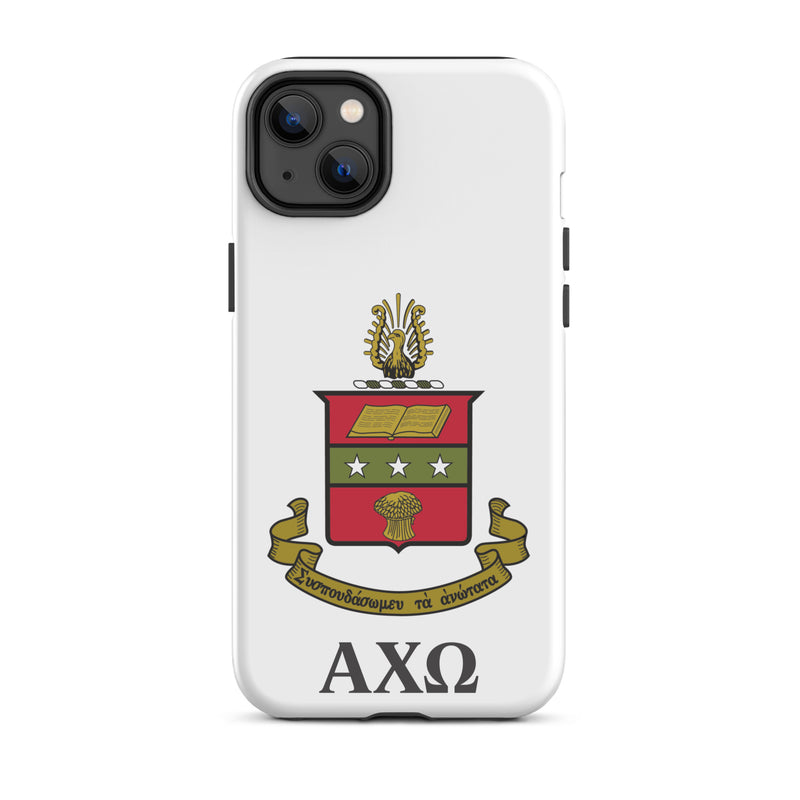 Alpha Chi Coat of Arms Tough Case for iPhone® 14 Plus