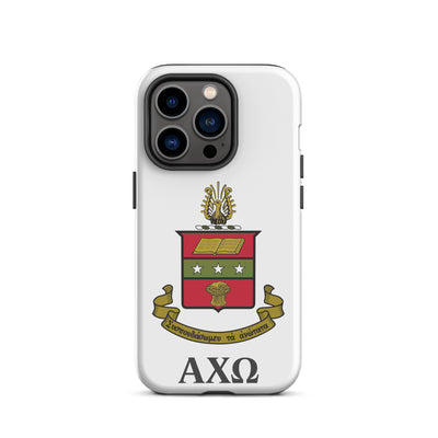 Alpha Chi Coat of Arms Tough Case for iPhone® 14 Pro