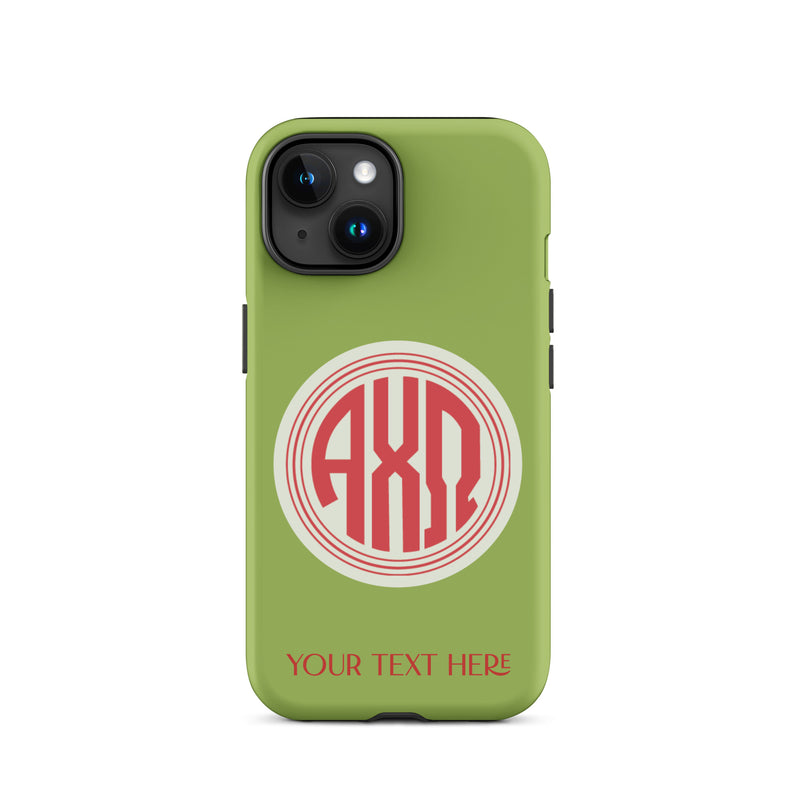 AXO Monogrammed Tough Case for iPhone® 15