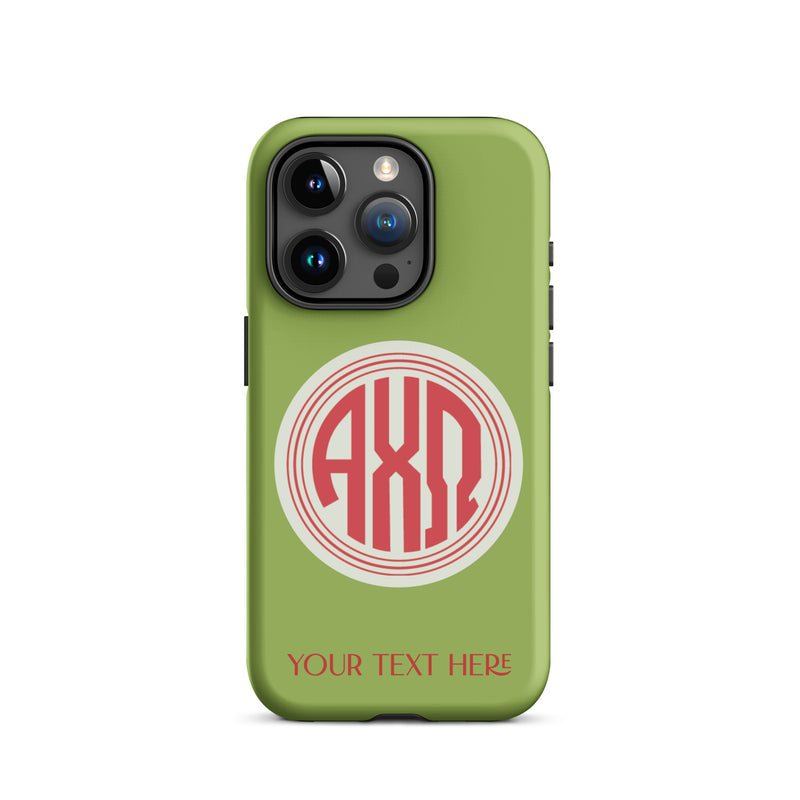 AXO Monogrammed Tough Case for iPhone® 15 Pro