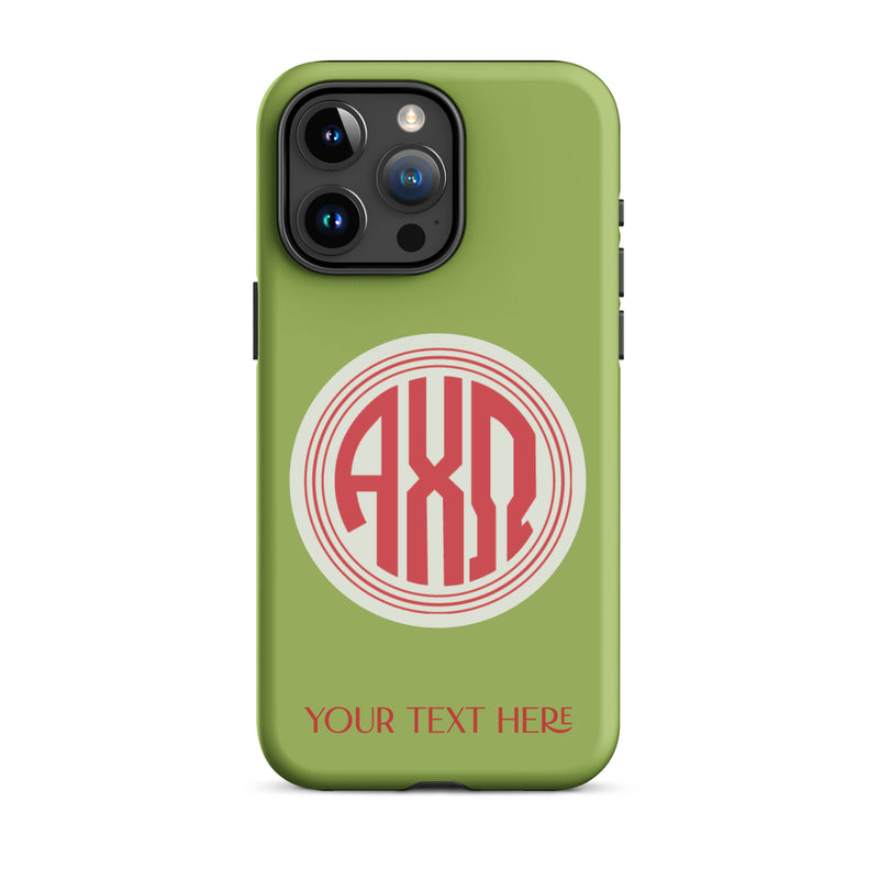 AXO Monogrammed Tough Case for iPhone® 15 Pro Max