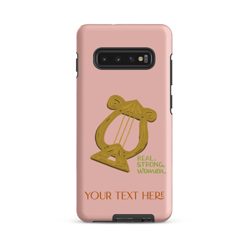 AXO Real.Strong.Women Pink Tough Case for Samsung® S10 Plus