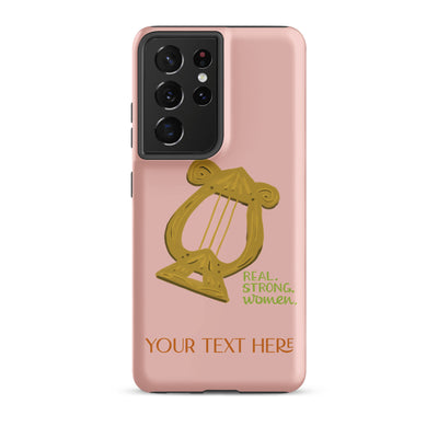 AXO Real.Strong.Women Pink Tough Case for Samsung® S21 Ultra