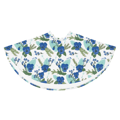 Tri Delta Sorority Skater Skirt shown in flat view