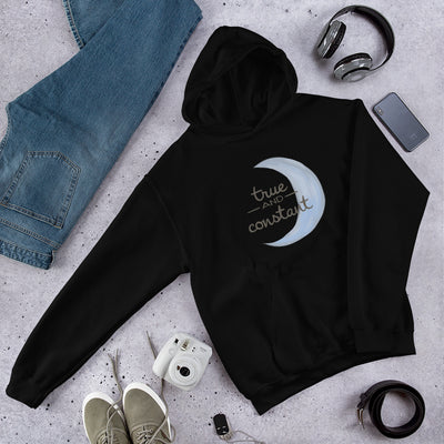 G Phi True and Constant Comfy Hoodie in black in setting