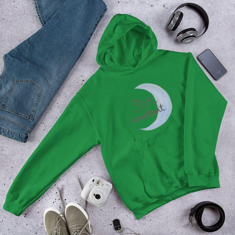 G Phi True and Constant Comfy Hoodie in Kelly Green
