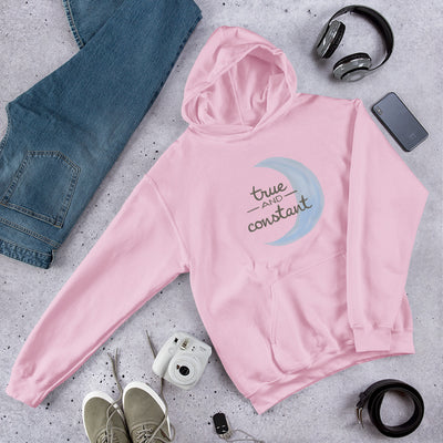 G Phi True and Constant Comfy Hoodie in pink
