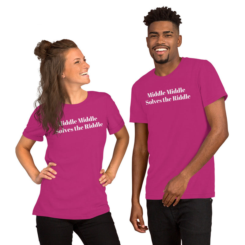 Unisex Middle Middle Pickleball T-Shirt