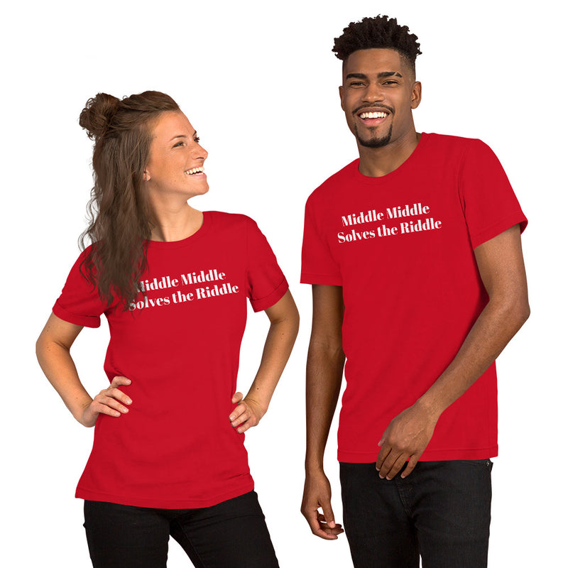 Unisex Middle Middle Pickleball T-Shirt