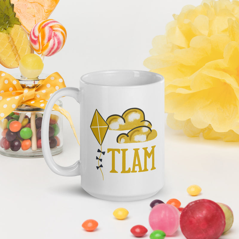 Kappa Alpha Theta Double-Sided Mothers Day 15 oz Mug showing TLAM design