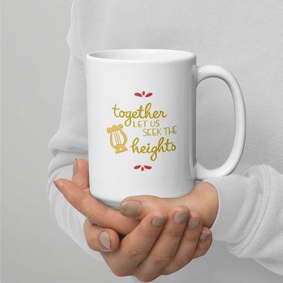 Alpha Chi Mother's Day Double-Sided 15 oz Mug showing motto design