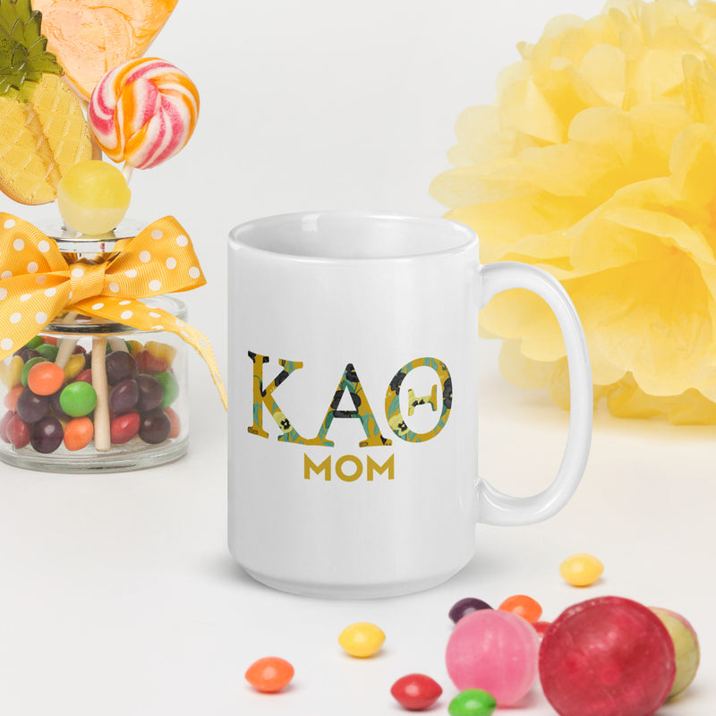 Kappa Alpha Theta Double-Sided Mothers Day 15 oz Mug