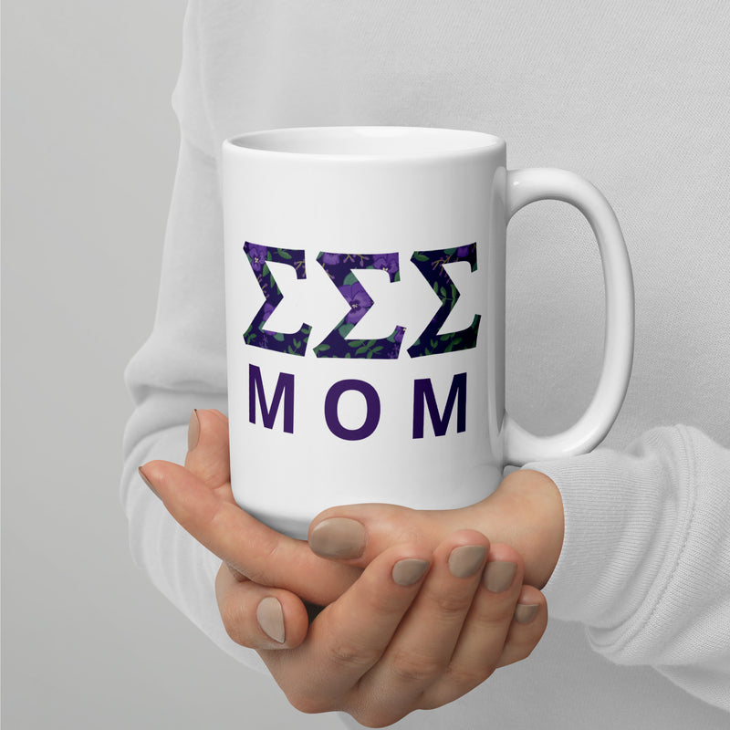 Tri Sigma Double-Sided Mothers Day 15 oz Mug 